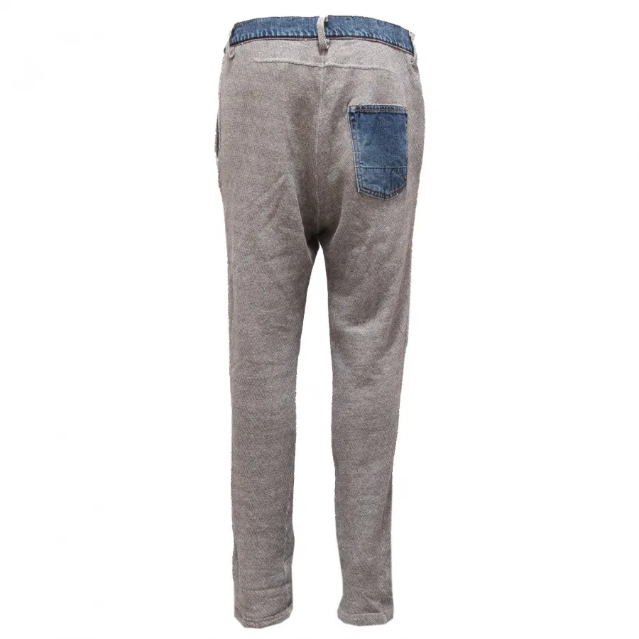 8206R pantalone tuta uomo PEOPLE CARLOS grigio/denim pant men