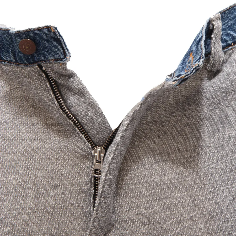 8206R pantalone tuta uomo PEOPLE CARLOS grigio/denim pant men