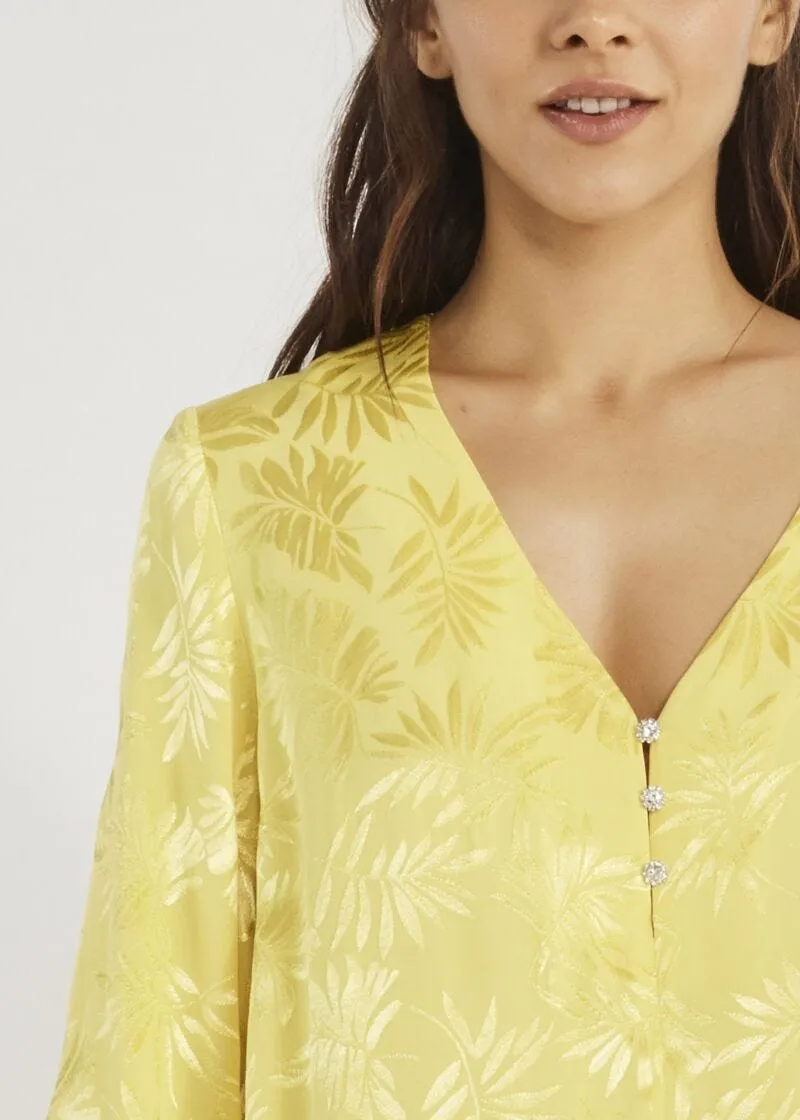 Blusa boxy in viscosa