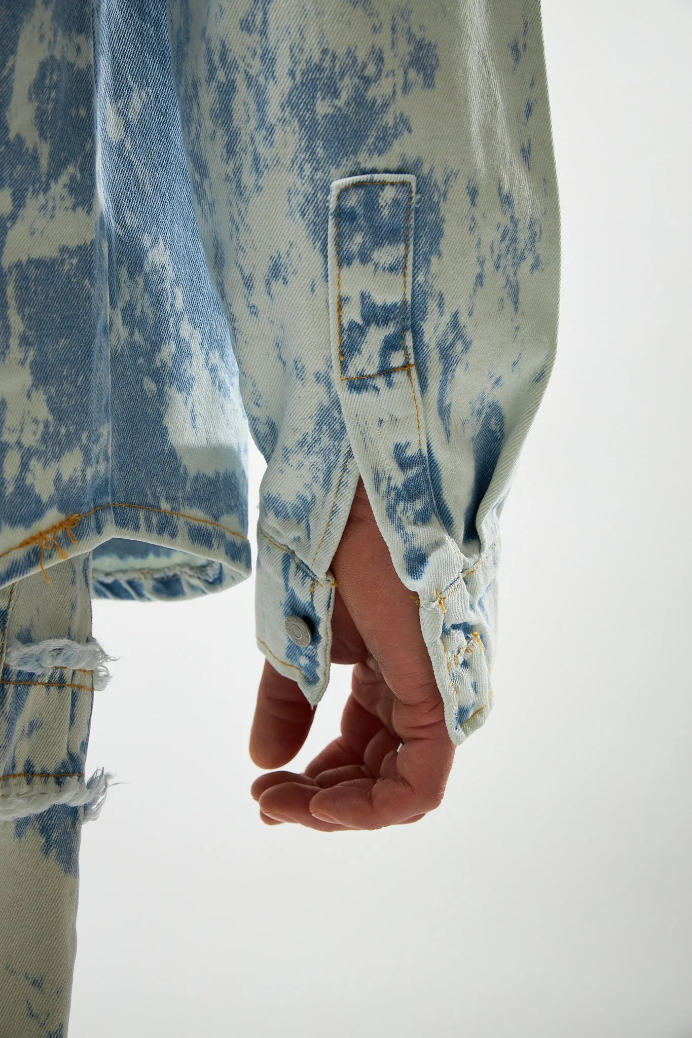 Camicia Denim Paint