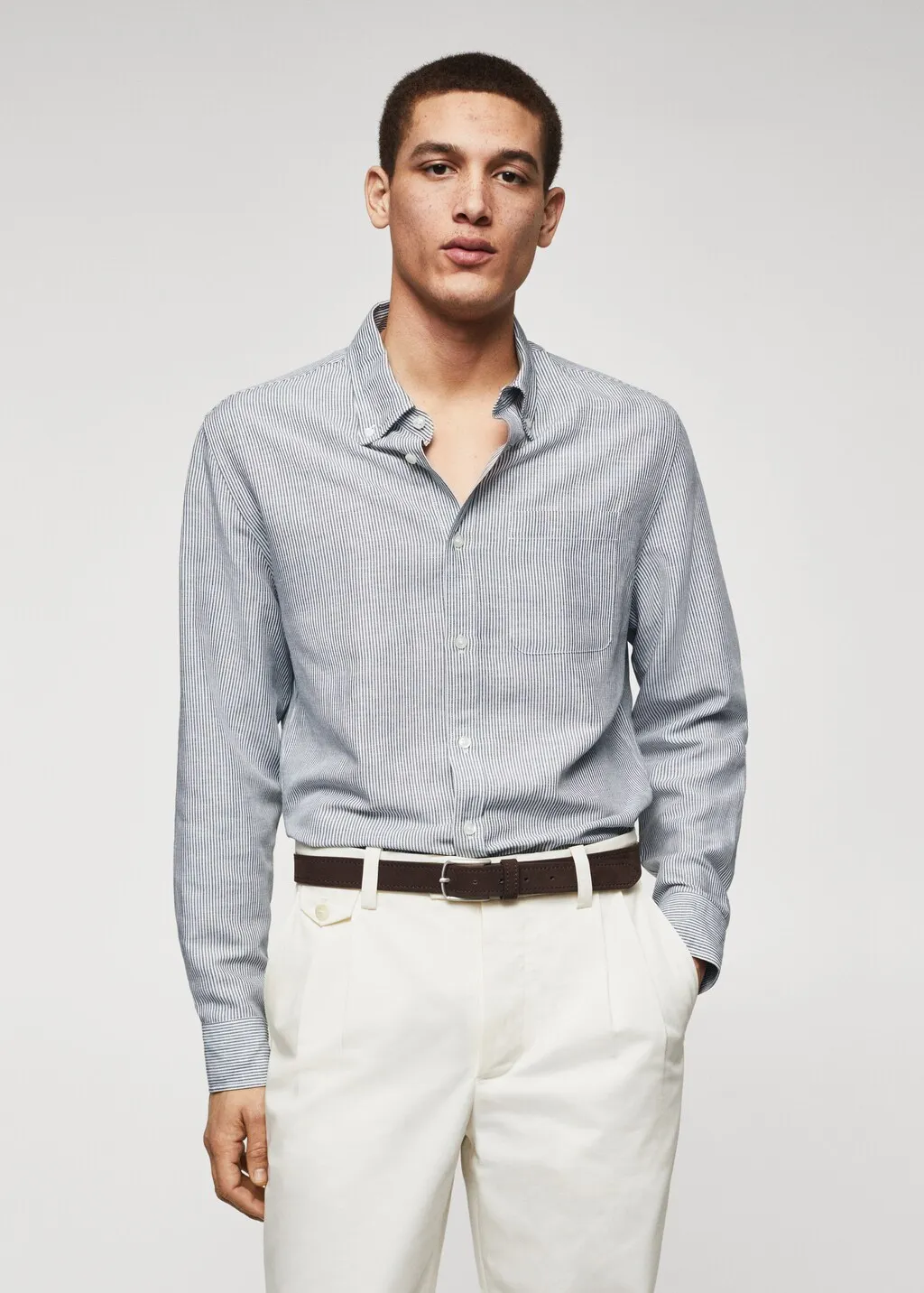 Camicia oversize righe