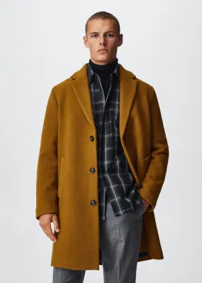 Cappotto oversize lana riciclata