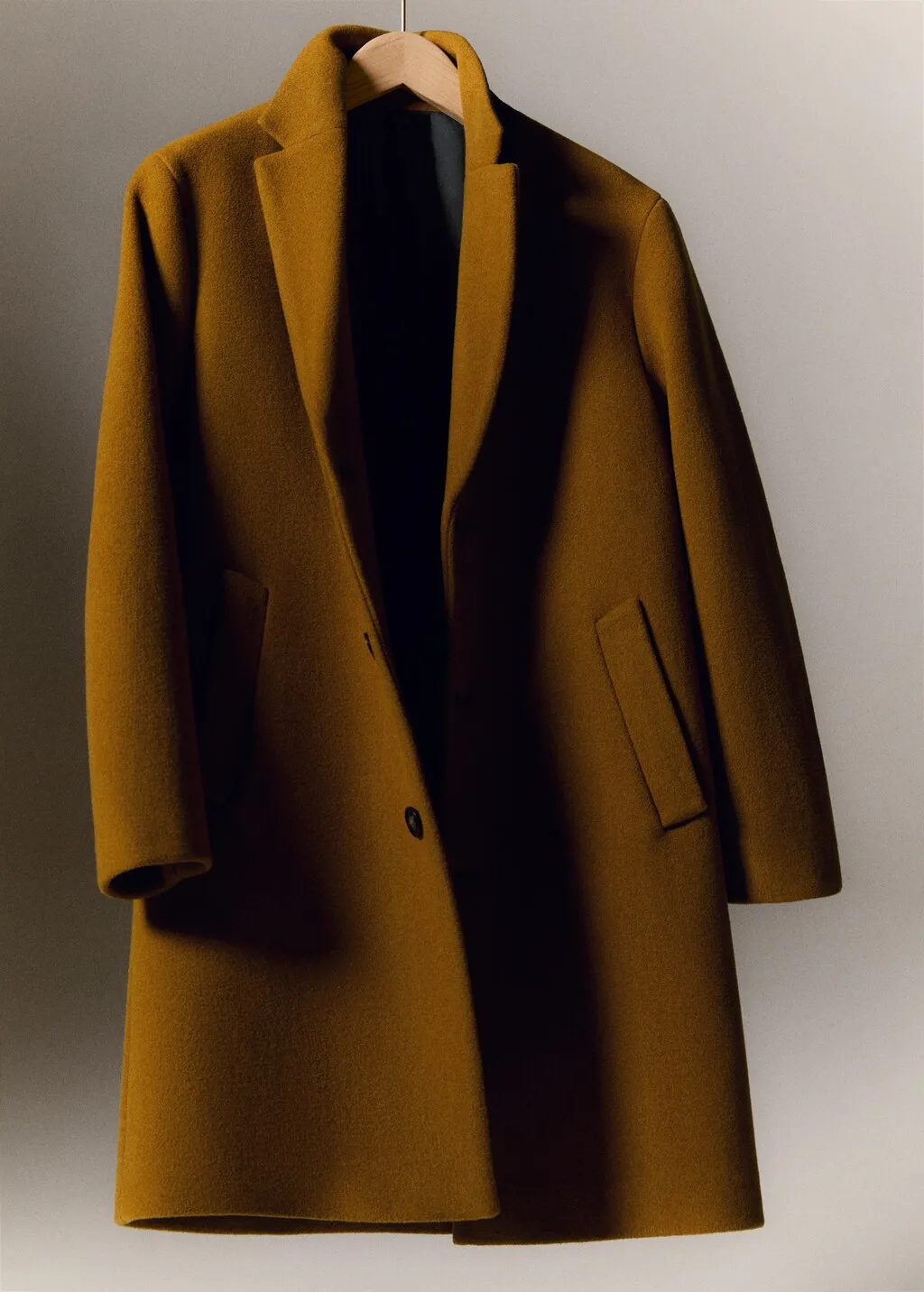 Cappotto oversize lana riciclata
