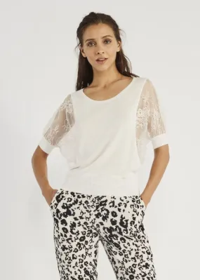 Maglia con maniche a kimono