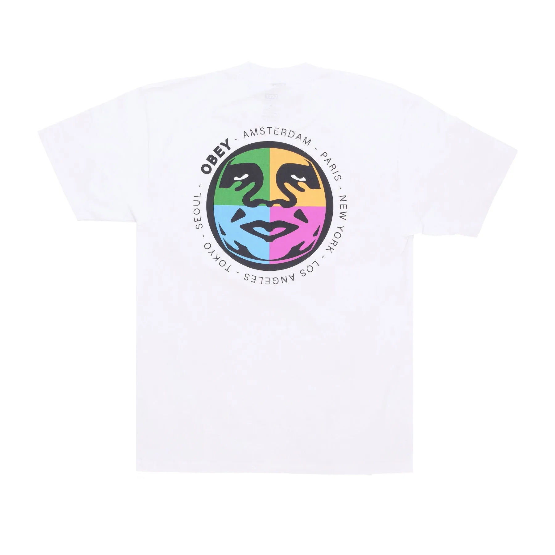Maglietta Uomo City Built Classic Tee White