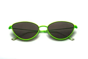 OCCHIALI DA SOLE "RICCIONE" VERDE FLUO