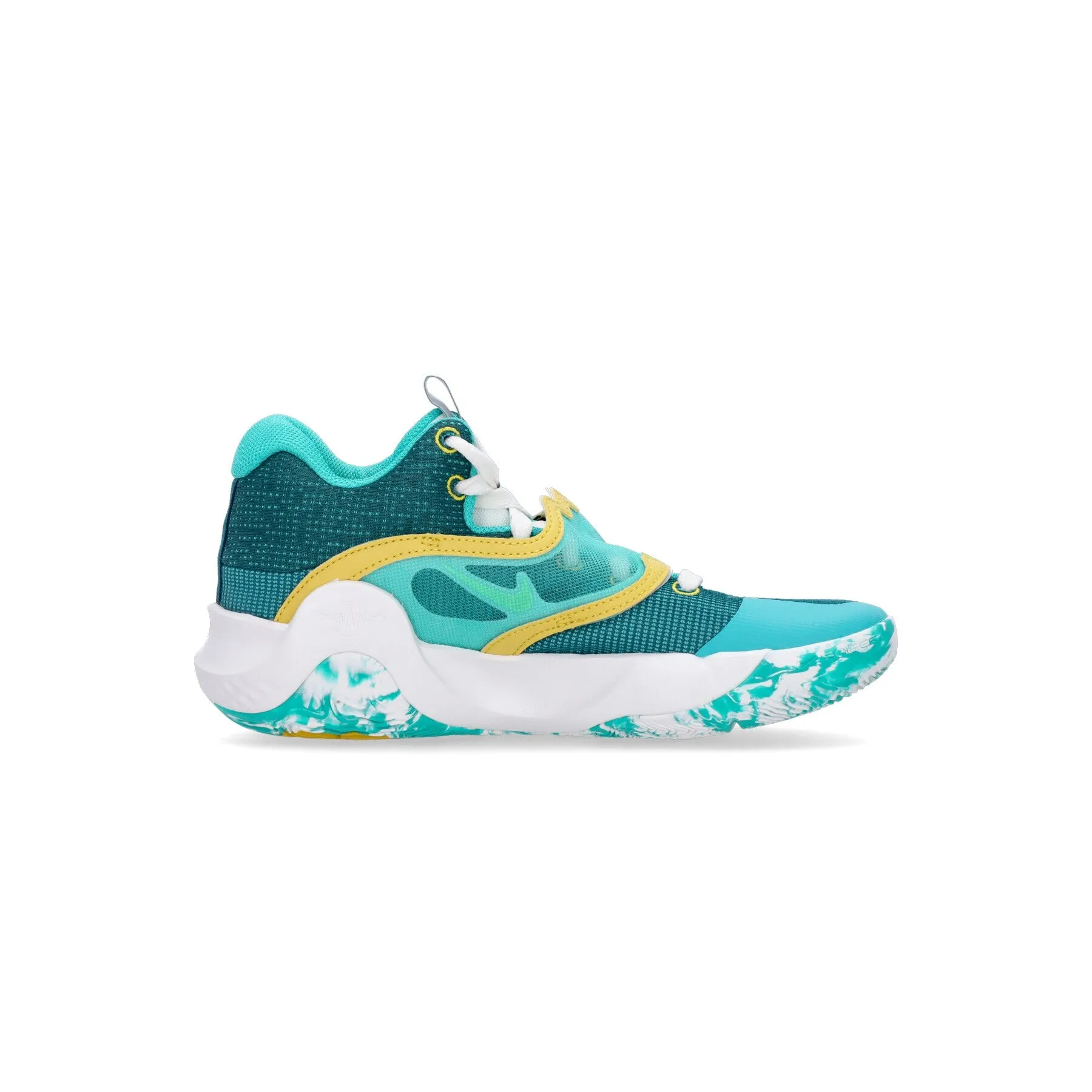 Scarpe Skate Uomo Kd Trey 5 X Clear Jade/geode Teal/sail/vivid Sulfur