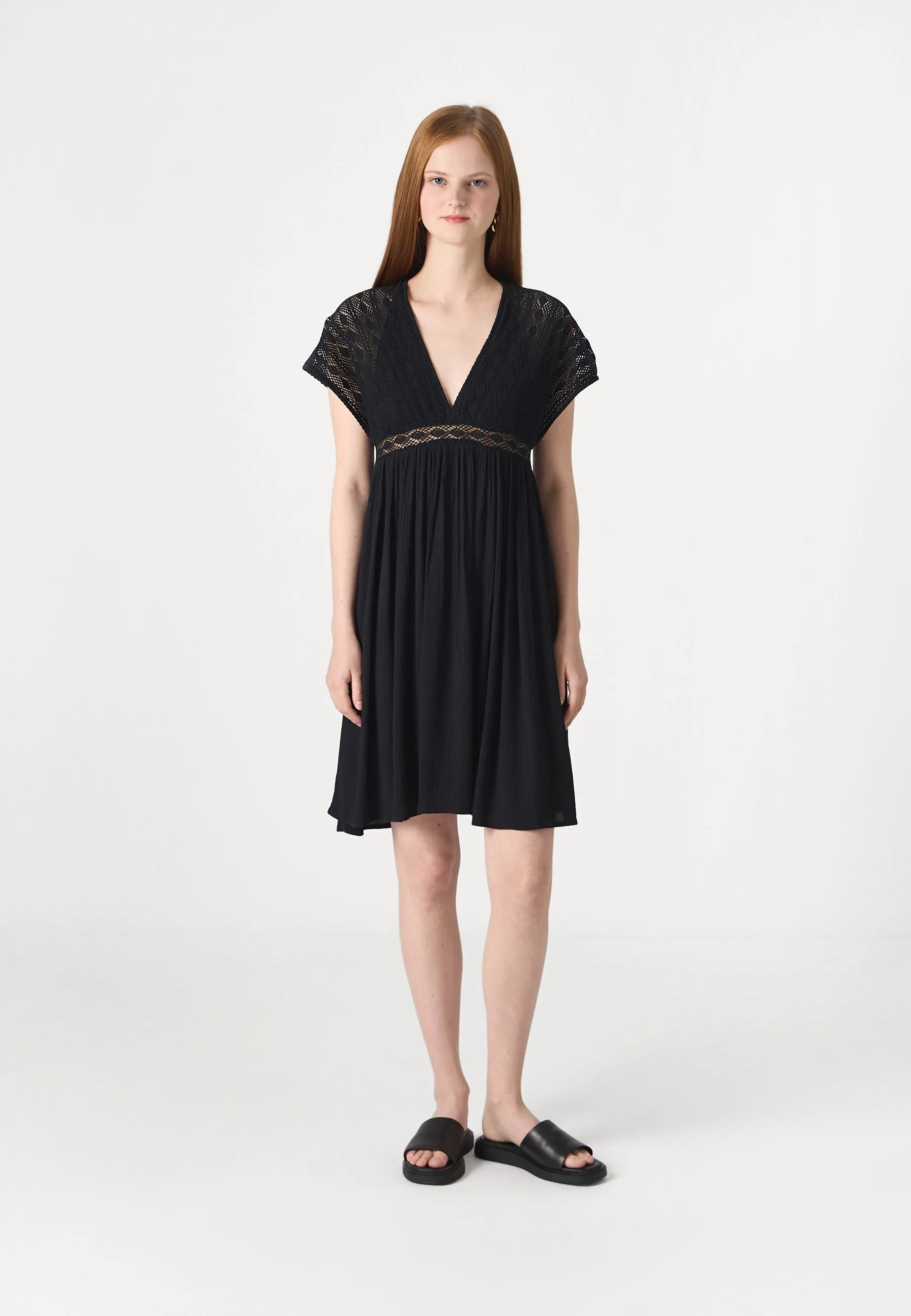 VIAMLINE V-NECK SHORT - Vestito estivo